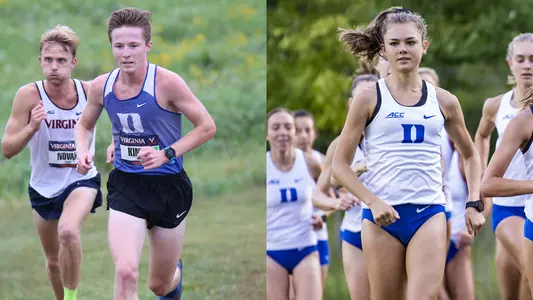 Freshman Zach Kinne and senior Lindsay Billings