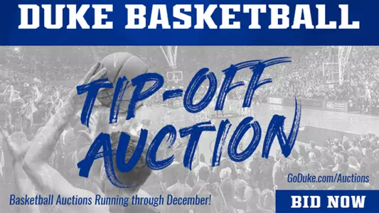 Duke Basketball 2019 Tip- off Auction