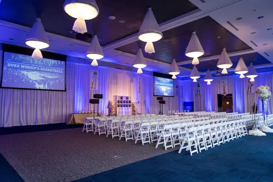 Duke Women's Basketball takes on the 2018-2019 Awards Celebration at Scharf Hall in Durham, North Carolina on April 10, 2019.