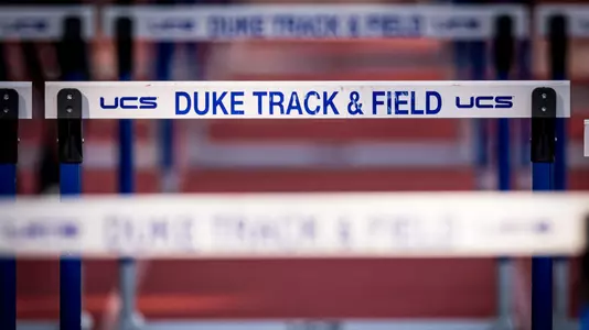 Duke Track and Field hosts The Battle of the Blues at Morris Williams Stadium in Durham, NC on April 6th, 2019.