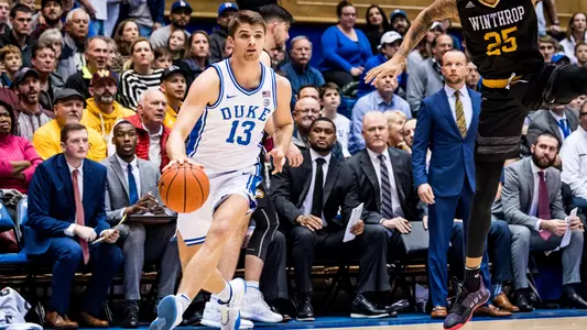 Duke Men's Basketball takes on Winthrop in Cameron Indoor Stadium in  Durham, NC   - November 29, 2019