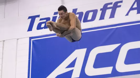 Moretti Named ACC Men's Diver of the Week