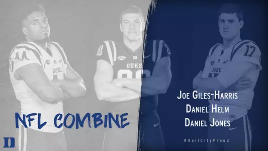 Three Blue Devils Invited to 2019 NFL Combine