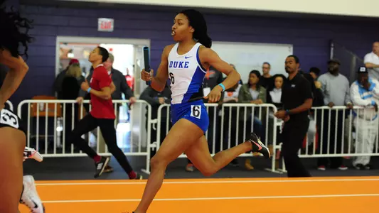 Lowe Clocks School Record in 60m