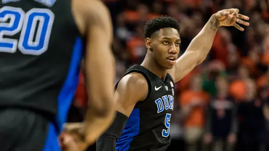 Barrett Leads No. 2 Duke Past No. 3 Virginia, 81-71