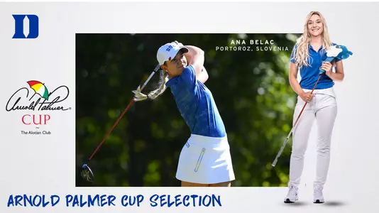 Belac Selected to Arnold Palmer Cup Squad