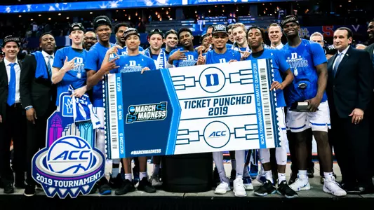 Duke Earns No. 1 Overall Seed in NCAA Tournament