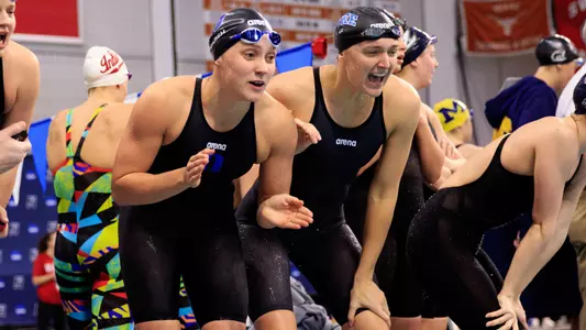 400 Free Relay Earns All-America Honors to Close NCAAs