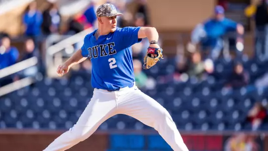 Stinson Shines as Duke Downs Davidson, 7-2