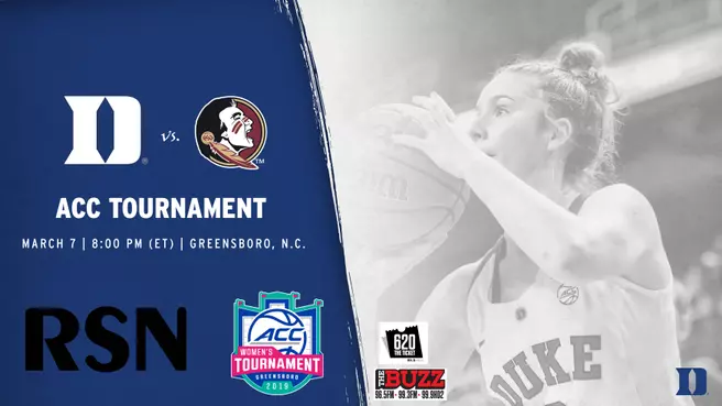 DWB Game Notes: ACC Tourney, FSU, March 7, 8:00 PM