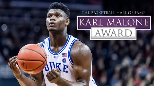 Williamson Named Finalist for Karl Malone Award