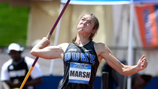 Marsh Nets Silver, School Record in Heptathlon
