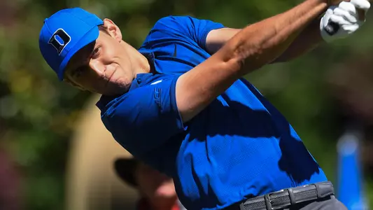 Men's Golf Makes Tuesday Charge to Second Place