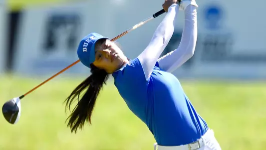 Blue Devils Close Second Round with 9-Stroke Lead