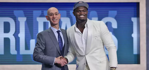 Williamson Leads Trio of Blue Devils Drafted in Top 10