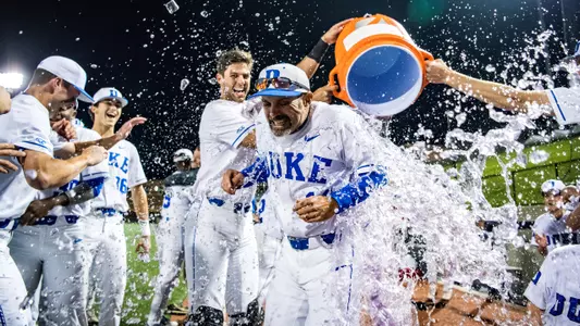 Duke Downs Texas A&M to Win Morgantown Regional