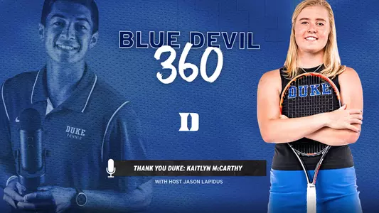 Kaitlyn McCarthy Wraps Up "Blue Devil 360" Summer Series