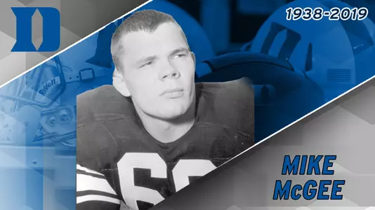 Former Duke Letterman, Coach Mike McGee Passes Away