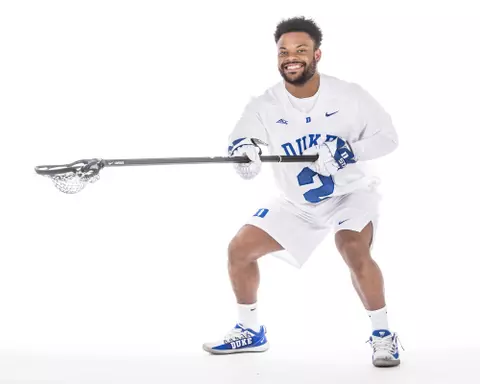 Duke Men's Lacrosse Studio in Kennedy Tower in Durham, North Carolina on January 7, 2020.