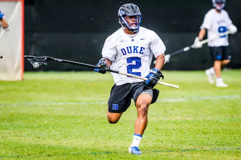 Duke Men’s Lacrosse takes on the Virginia Cavaliers at Koskinen Stadium in Durham NC, on April 13th, 2019.