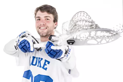 Duke Men's Lacrosse Studio in Kennedy Tower in Durham, North Carolina on January 7, 2020.