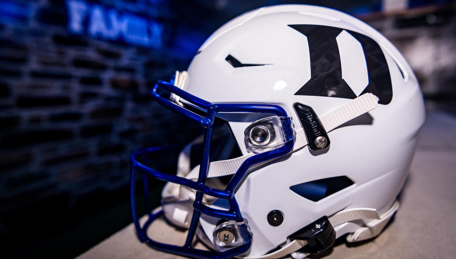 duke football throwback helmets Blue Devils Revolution SPEED Mini Helmet you can easily take an out the box helmet to an extraordinary piece of art DUKE BLUE DEVILS 2023 BLUE