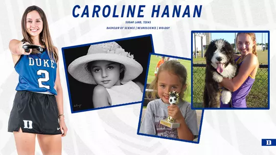 Caroline Hanan Senior Day