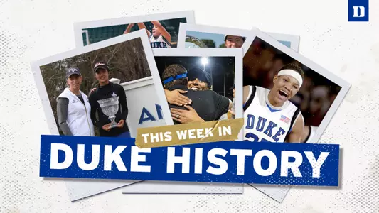 This Week in Duke History