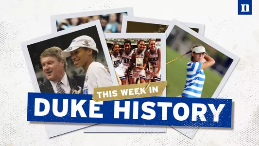 This Week in Duke History