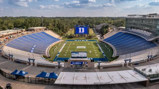 Brooks Field at Wallace Wade Stadium aerial