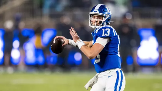 RILEY LEONARD - Duke Football vs. Virginia - October 1, 2022