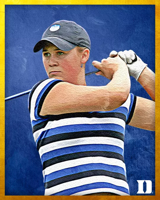 Amanda Blumenherst Duke Athletics Hall of Fame Portrait