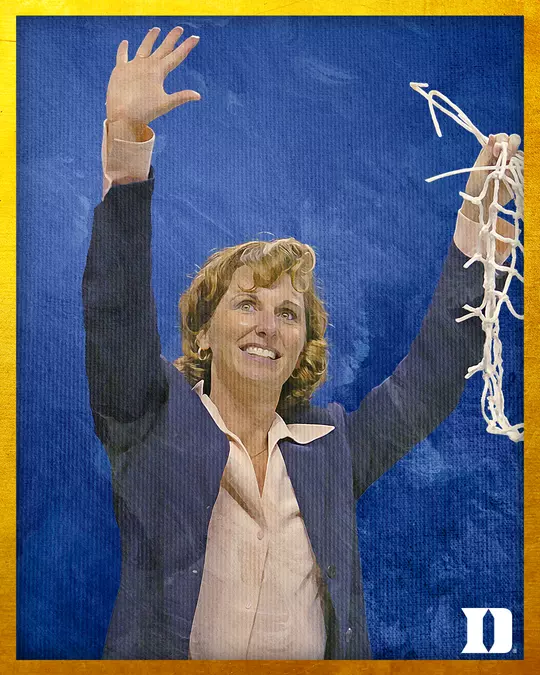 Gail Goestenkors Duke Athletics Hall of Fame Portrait