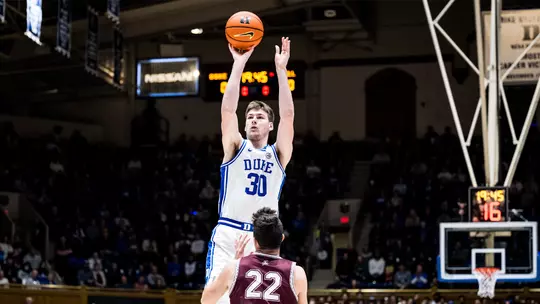 Filipowski jump shot vs. Bellarmine