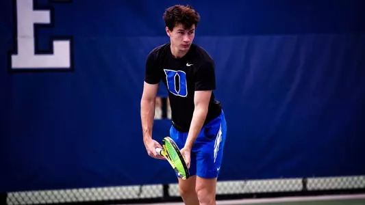 Garrett Johns will compete for Duke at the NCAA Singles Championship