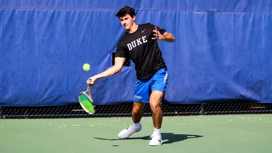 Garrett Johns at practice