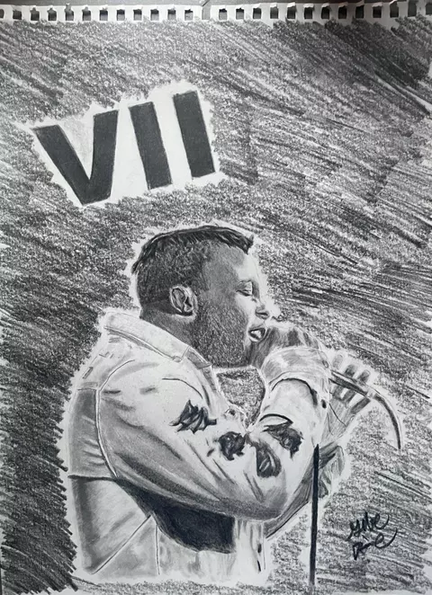 Gabe Dinette drawing