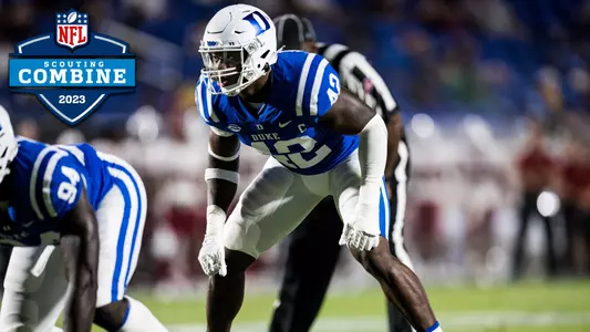 Former Duke linebacker Shaka Heyward will represent the Blue Devil program this weekend at the NFL Scouting Combine at Lucas Oil Stadium in Indianapolis, Ind.