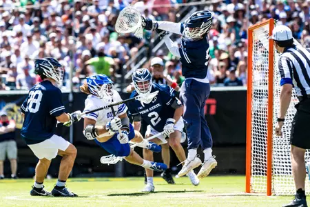 Garrett Leadmon dives for the winning OT goal