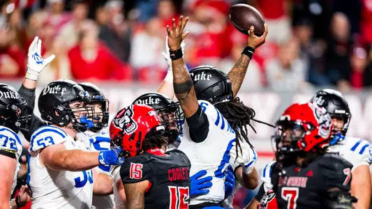 Maalik Murphy celebrates a touchdown vs. NC State