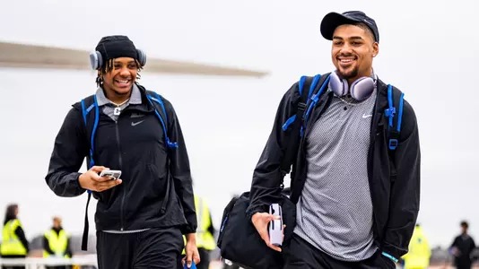 Members of the Duke football team travel to Jacksonville for the TaxSlayer Gator Bowl.