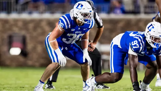 Nick Morris Jr. during a Duke football game