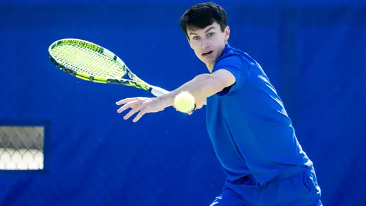 No. 14 Duke men's tennis concluded the weekend 2-0 after a 5-2 victory over No. 52 Notre Dame on Sunday at Ambler Tennis Stadium.