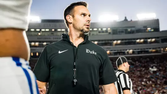 For the second time in as many weeks, Duke's director of football sports performance, David Feeley, was honored with a national award after being selected as the FootballScoop Strength & Conditioning Coach of the Year.