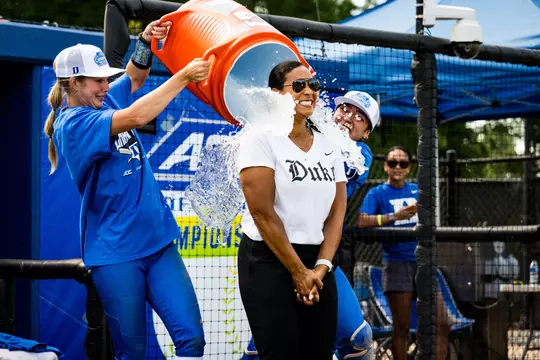 Marissa Young water cooler 2024 ACC Championship