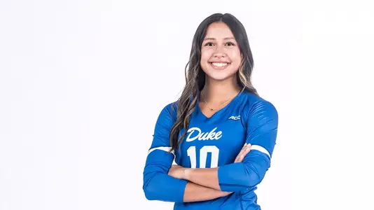 Mailinh Godschall poses during photo day in front of a white screen