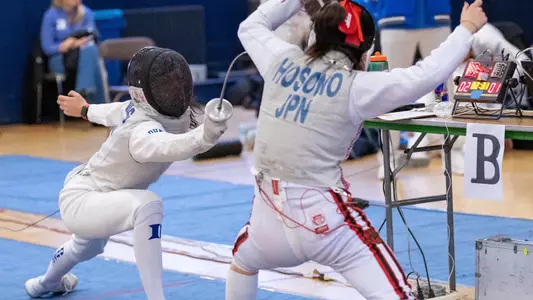 Duke fencers compete at the Philadelphia Invitational