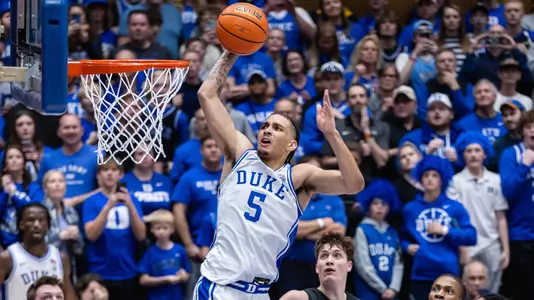 Tyrese Proctor dunks vs Virginia Tech (12/31/24)