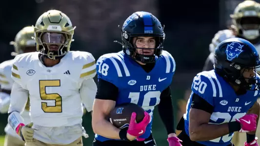 Duke hosted No. 12 Georgia Tech on October 18, 2025.