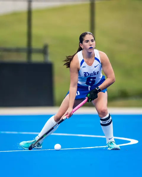 September 7, 2025: The Duke Blue Devils Field Hockey Team wins 2-1 against the Maryland Terrapins.